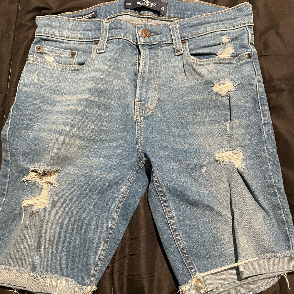 holister jean shorts